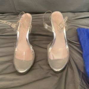 5” Silver Fashion Heels